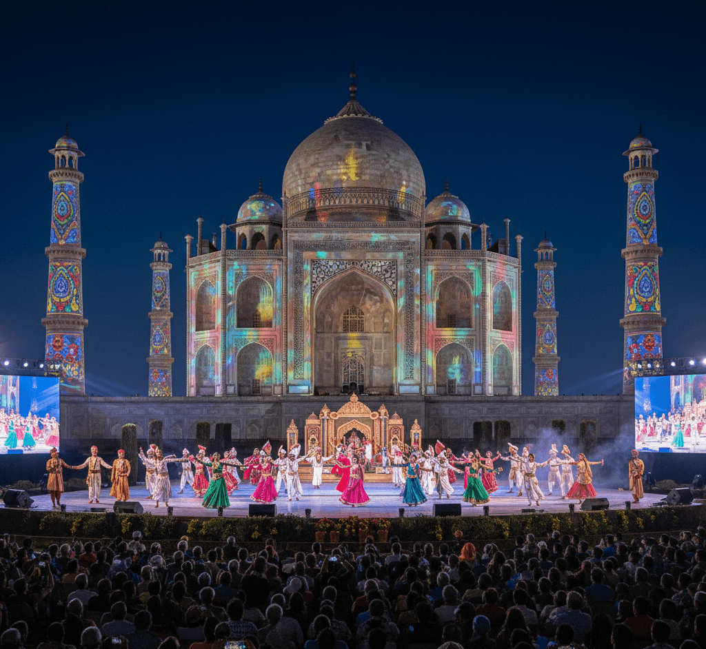 Taj Mahal Tour with All Inclusive Mohabbatein Taj Show